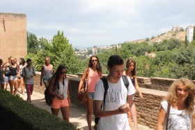 На экскурсии