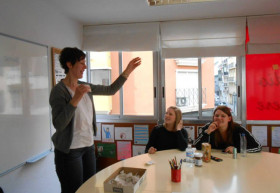 Студенты Estudio Sampere Alicante на занятиях