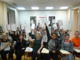 Студенты Estudio Sampere Madrid