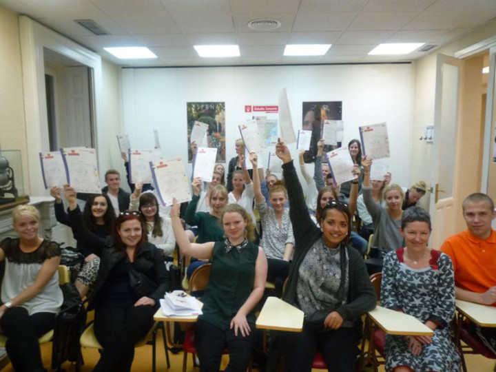 Студенты Estudio Sampere Madrid