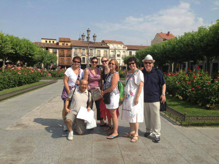 Студенты Estudio Sampere Madrid на экскурсии