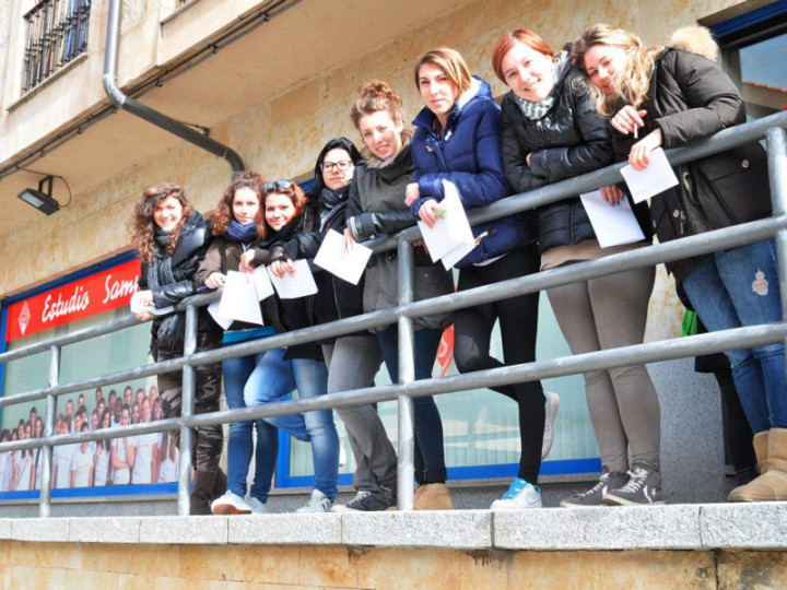 Студенты Estudio Sampere Salamanca