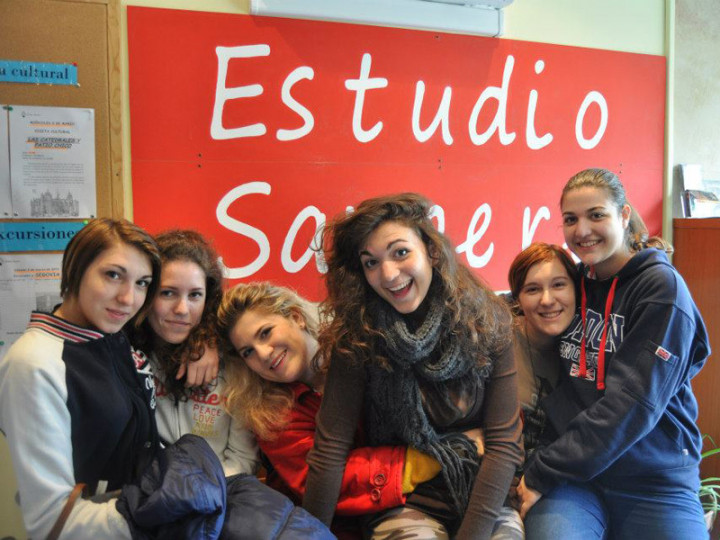 Студенты Estudio Sampere Salamanca