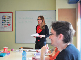 Студенты Estudio Sampere Salamanca на занятиях