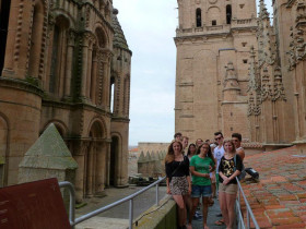 Студенты Estudio Sampere Salamanca на экскурсии