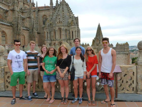 Студенты Estudio Sampere Salamanca на экскурсии