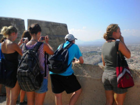 На экскурсии