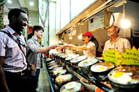 Обед в INTO Nankai University