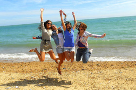 Студенты Accord на пляже