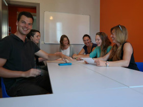 Студенты Alpha.B на занятиях