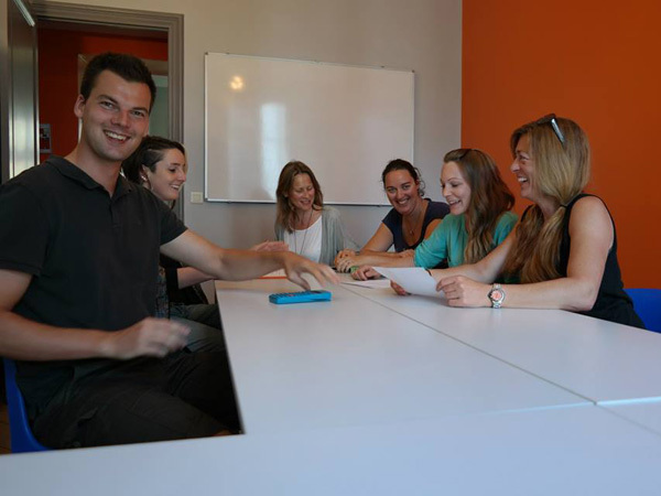 Студенты Alpha.B на занятиях