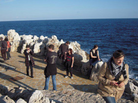 На экскурсии