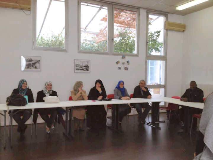 Студенты France Langue Nice на занятиях