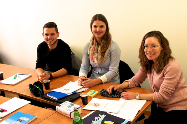 Студенты LSF Montpellier на занятиях