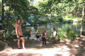 Студенты LSF Montpellier на экскурсии