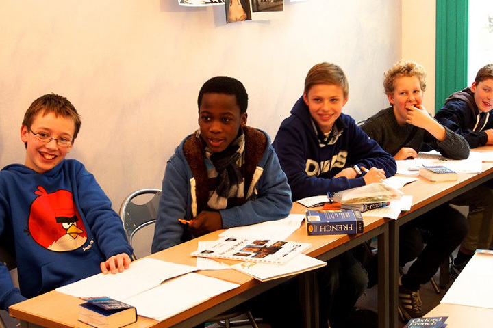 Студенты LSF Montpellier на занятиях