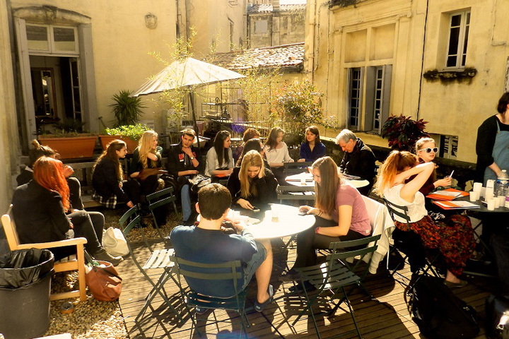 Студенты LSF Montpellier