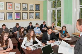 Студенты Ariana School St. Gallen на занятиях