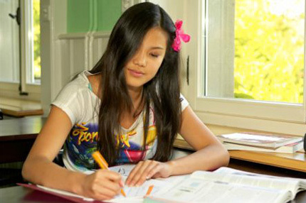 Студенты Ariana School St. Gallen на занятиях