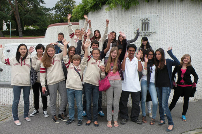 Студенты Brillantmont International School