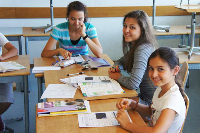 Студенты College du Leman на занятиях