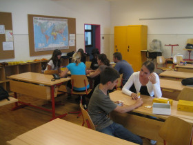 Студенты ALPADIA Language Schools Montreux-Riviera на занятиях