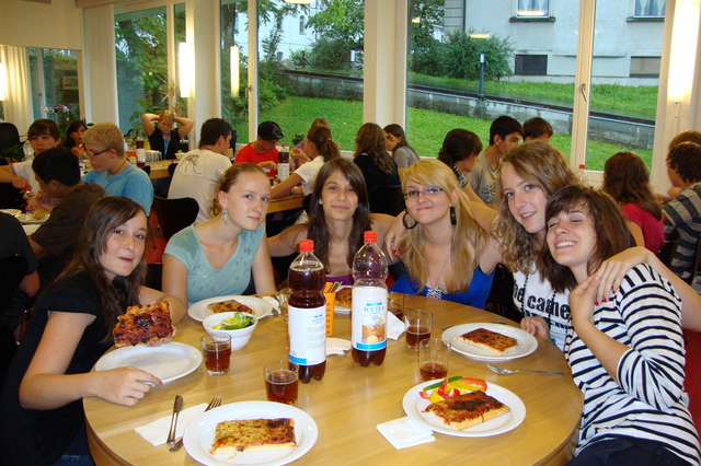 Обед в ALPADIA Language Schools Zug
