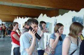 Студенты Haut-Lac International Centre в музее