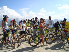 Прогулка на велосипедах