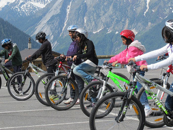 Прогулка на велосипедах