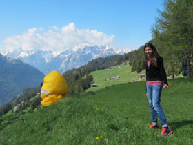 На экскурсии