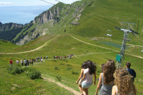 На экскурсии