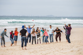 Студенты Embassy English Surfers Paradise