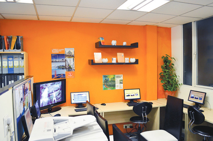 Класс в ILSC New Delhi
