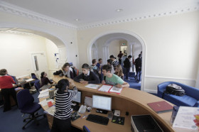 Ресепшен в Cork English College