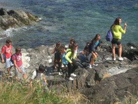 На экскурсии