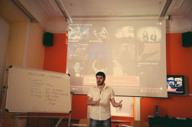 Студенты Torre di Babele на занятиях