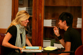 Студенты Torre di Babele на занятиях