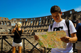 На экскурсии