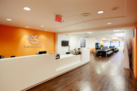 Ресепшен в EC Vancouver