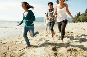 Прогулка по пляжу