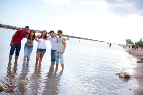 Прогулка по пляжу