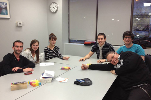 Студенты Hansa Language Centre на занятиях