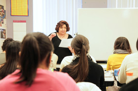 Студенты ILSC Montreal на занятиях