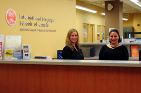 Ресепшен в ILSC Toronto