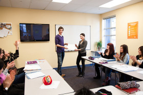 Студенты ILSC Vancouver на занятиях