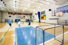 Спортивный зал в Bodwell High School Vancouver