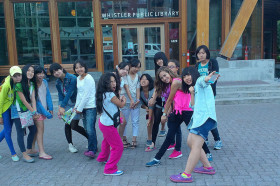 Студенты Bodwell High School Whistler