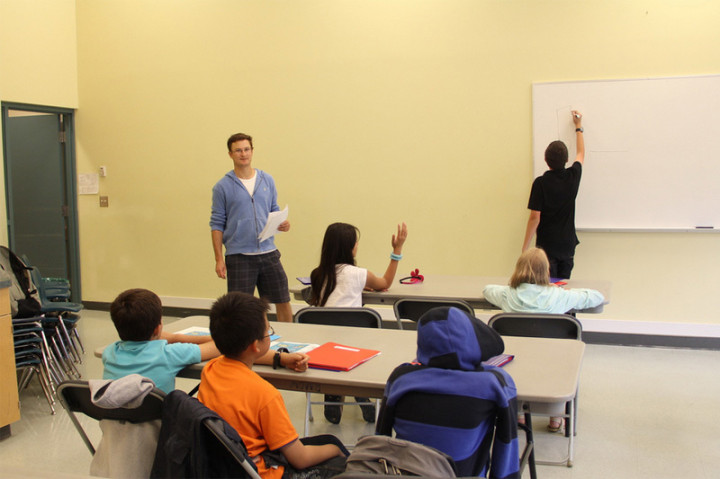 Студенты Bodwell High School Whistler на занятиях