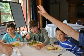 Обед в Bodwell High School Whistler